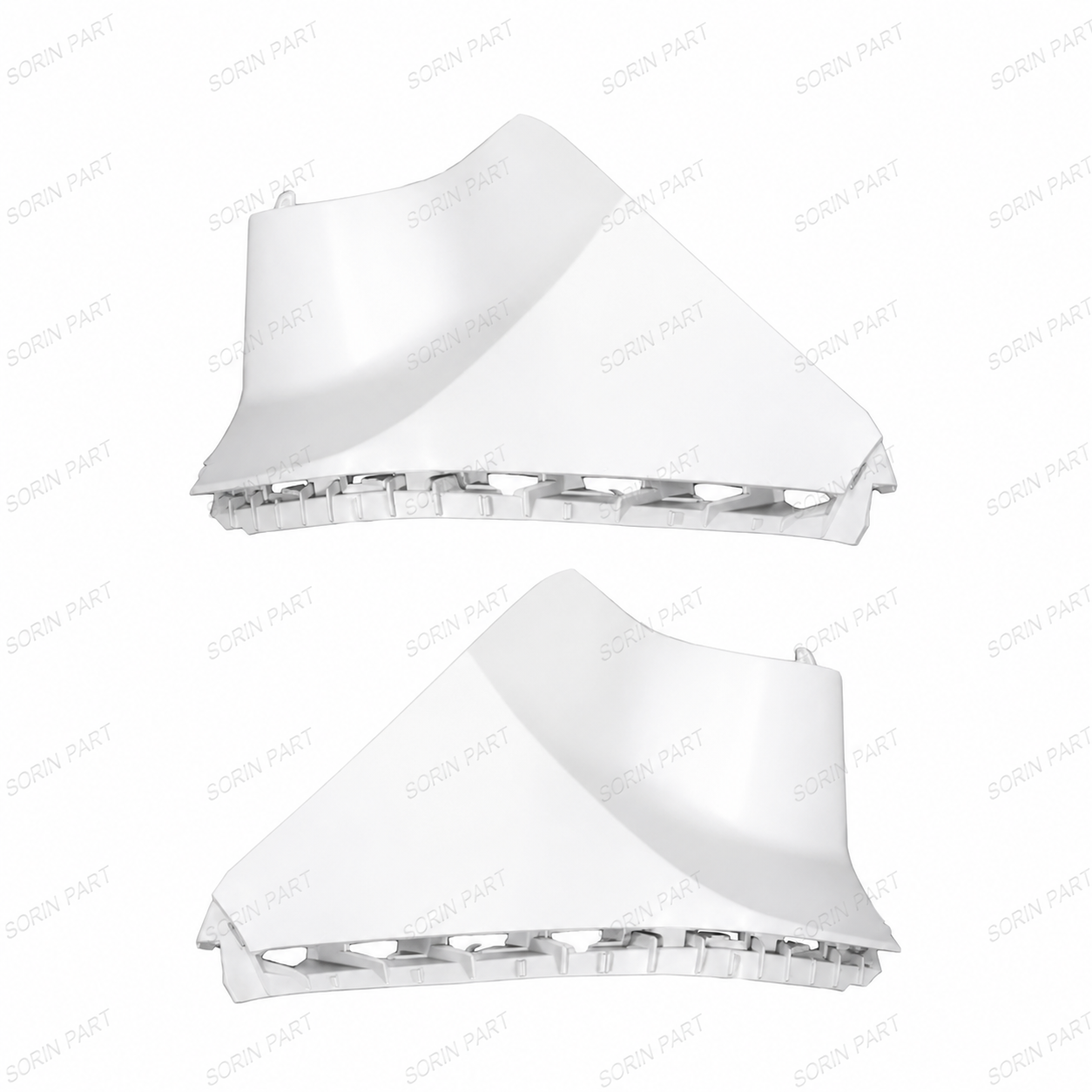 گوشه سپر عقب راست جک S3 سفید